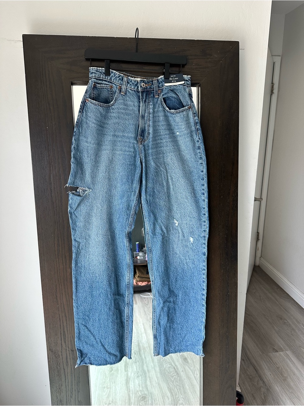 Abercrombie & Fitch The Loose High Rise Curve Love Jean - 27/4L